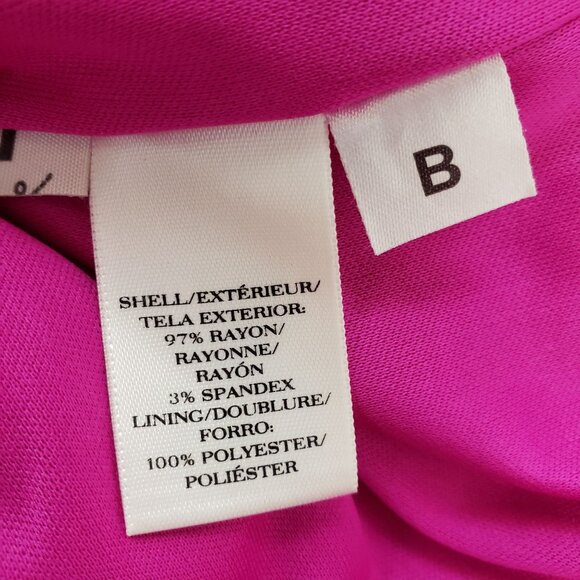 Ann Taylor Side Ruched Drape Neck Dress Size 4 - Picture 6 of 6